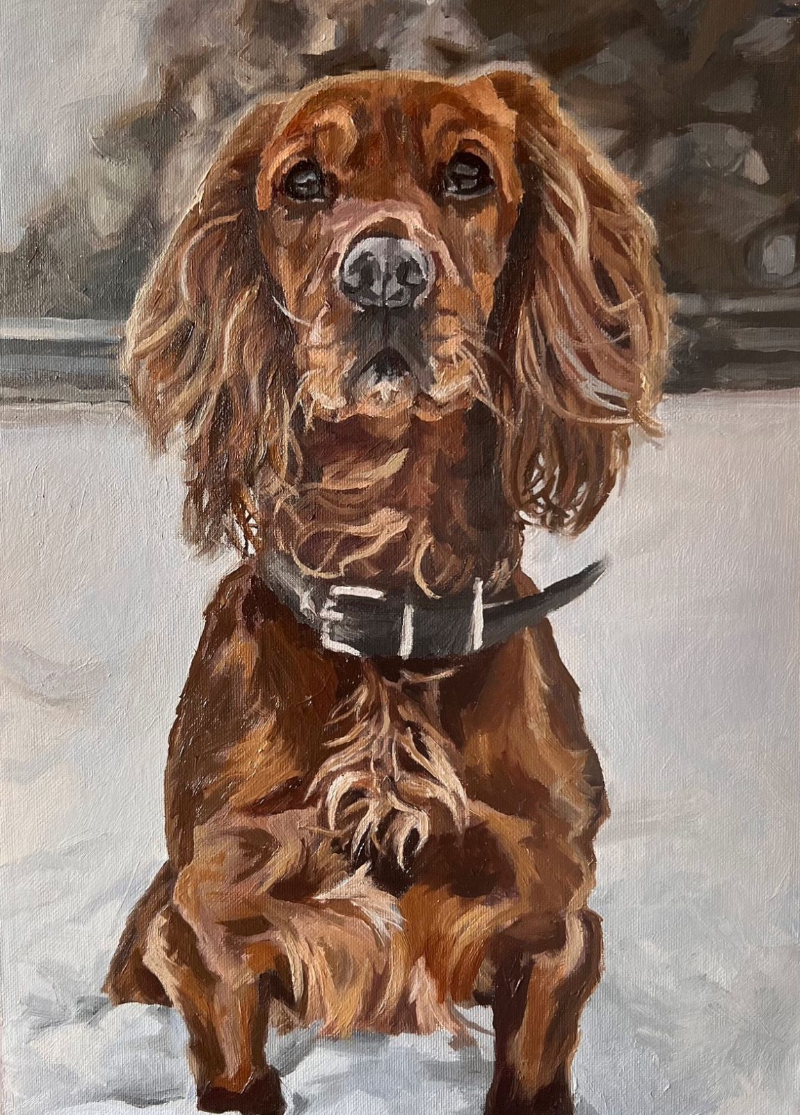 Lily - Oil on canvas