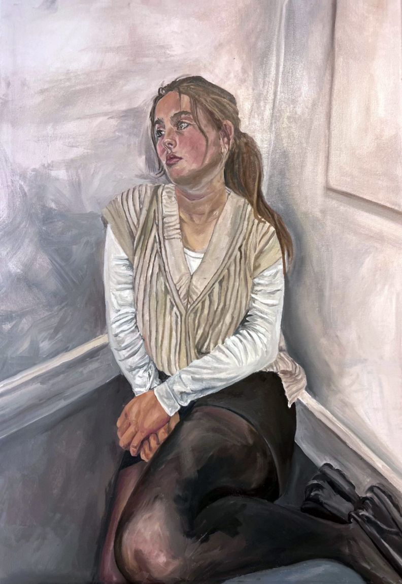 Social Isolation - Oil on canvas